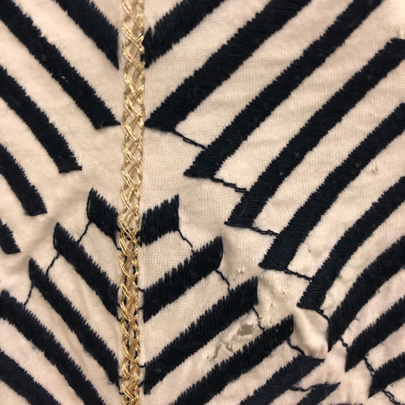 J-Crew Chevron Top - Picture 2 of 4